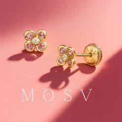 Alternative view of Cercei din aur pentru fetițe