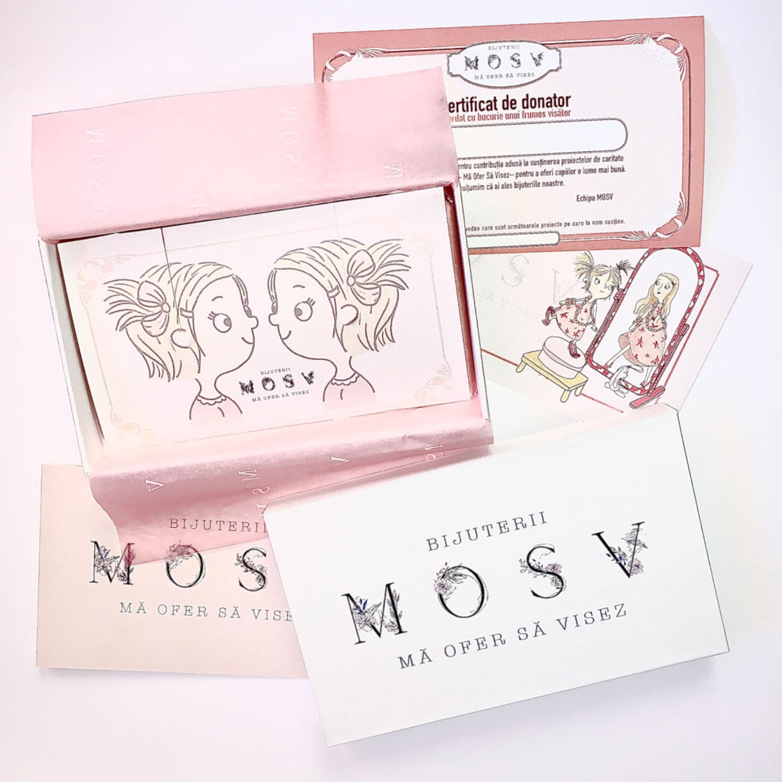 Cercei aur alb 18 karate diamante bebe - imagine 6