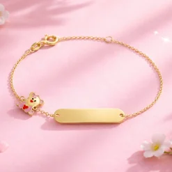 Bratara din aur pentru copii