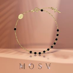 Brățară din aur cu pandantiv Fecioara Maria