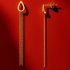 CERCEI din aur de 18 karate