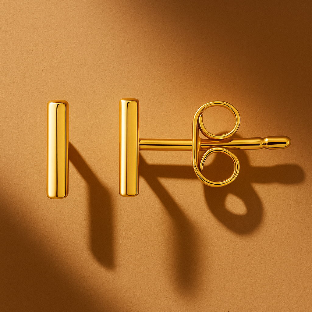 Cercei MIX and MATCH din aur de 18 karate - imagine 9