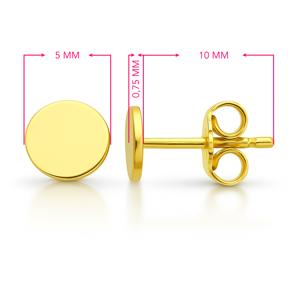 Cercei MIX and MATCH din aur de 18 karate - imagine 19