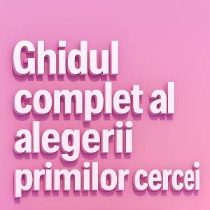 Ghidul primilor cercei