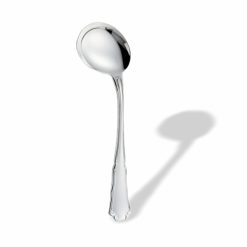 Linguriță curbată din argint - model Barocco