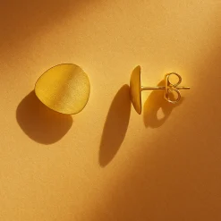 cercei aur 18 karate