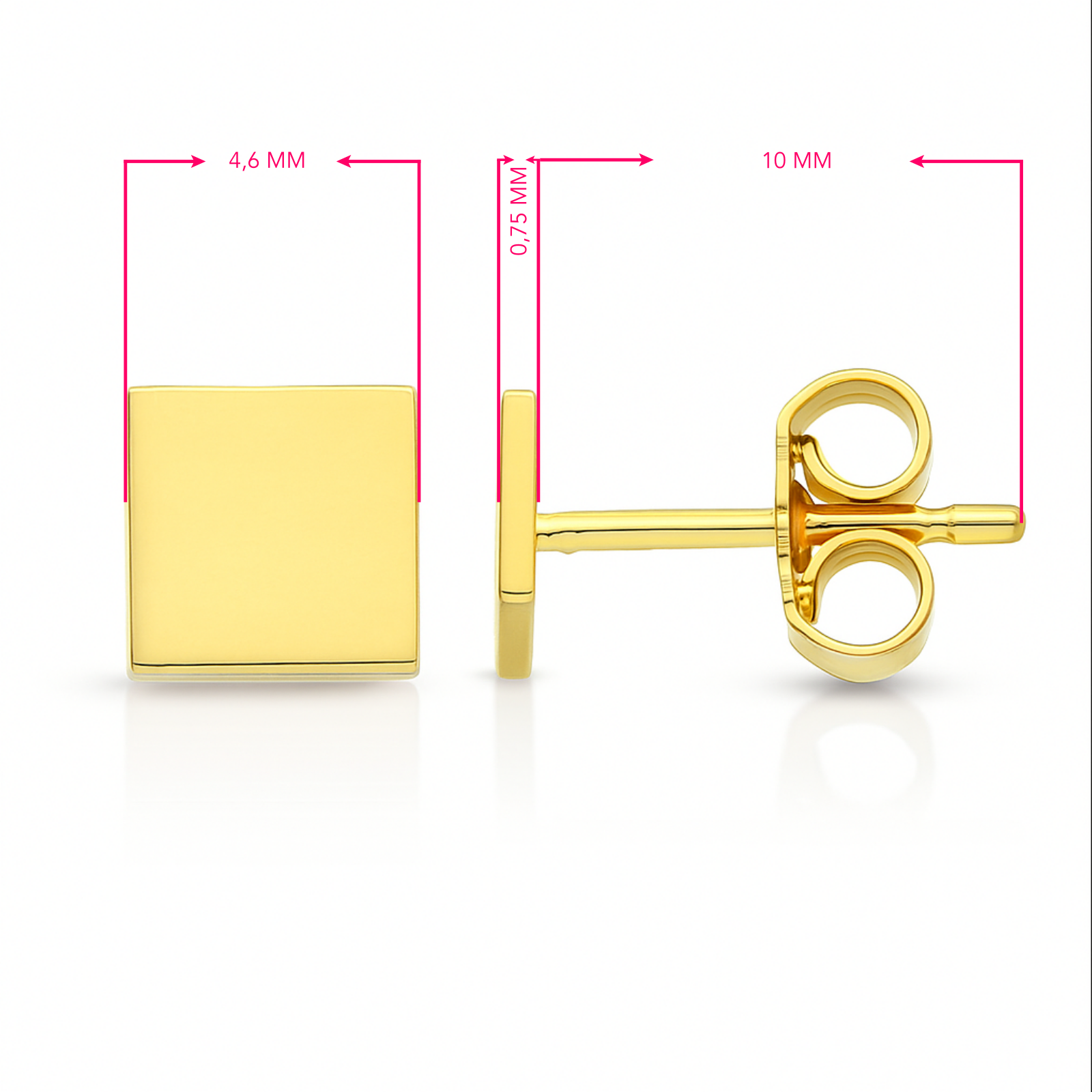 Cercei MIX and MATCH din aur de 18 karate - imagine 27