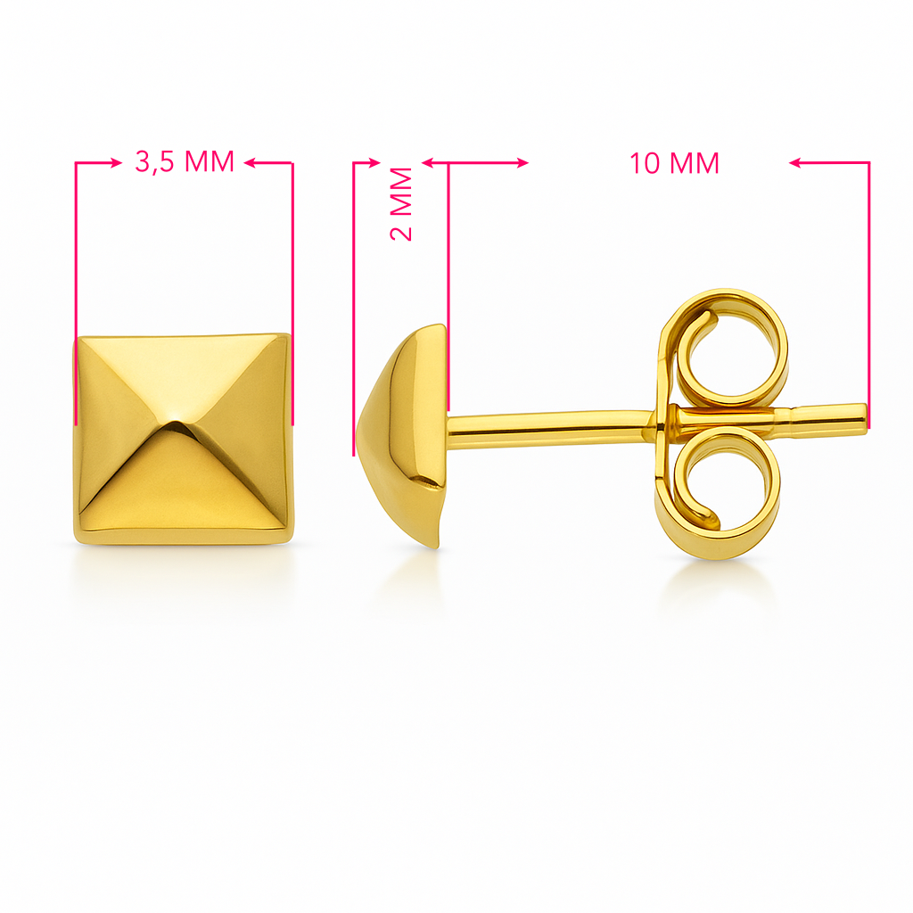 Cercei MIX and MATCH din aur de 18 karate - imagine 15