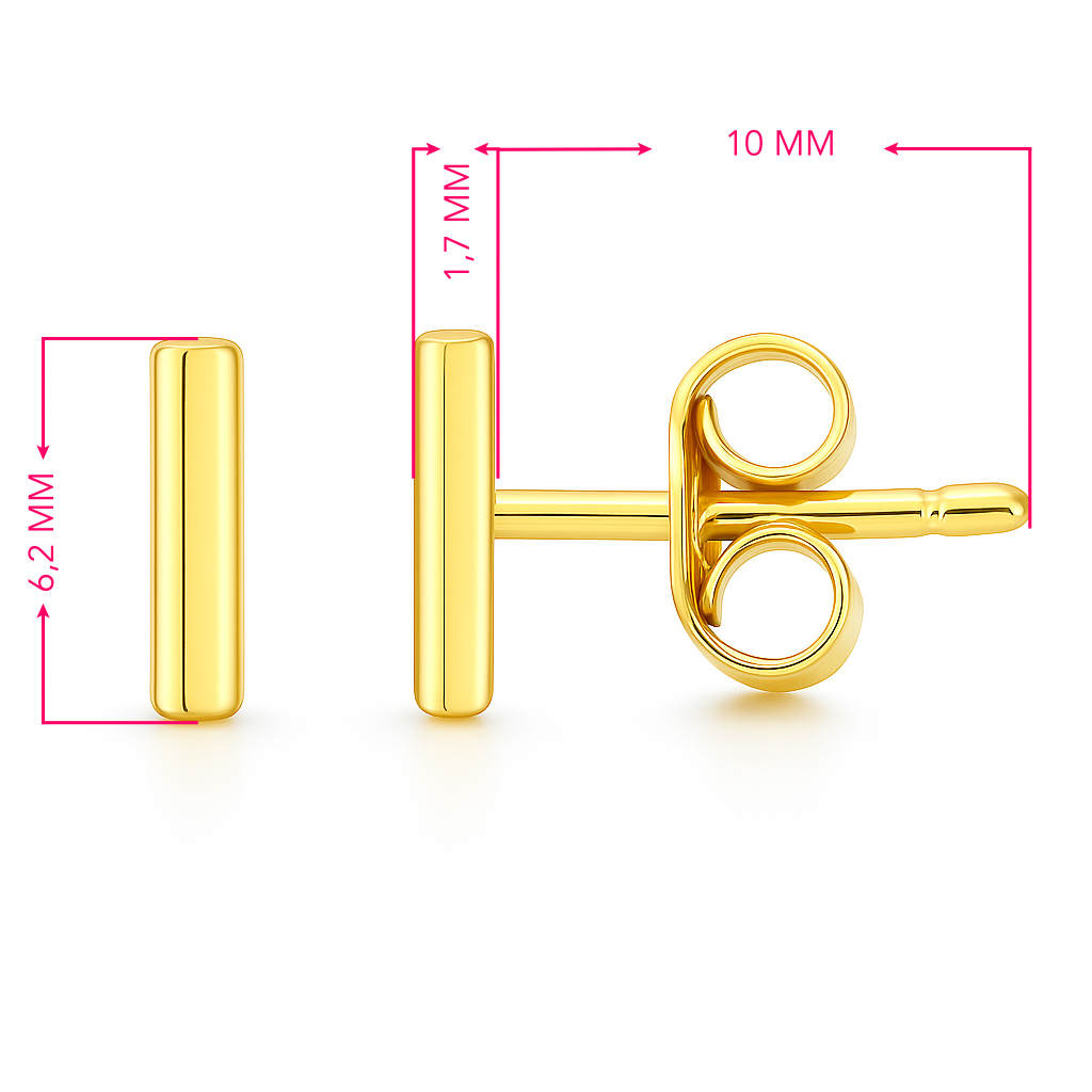 Cercei MIX and MATCH din aur de 18 karate - imagine 11