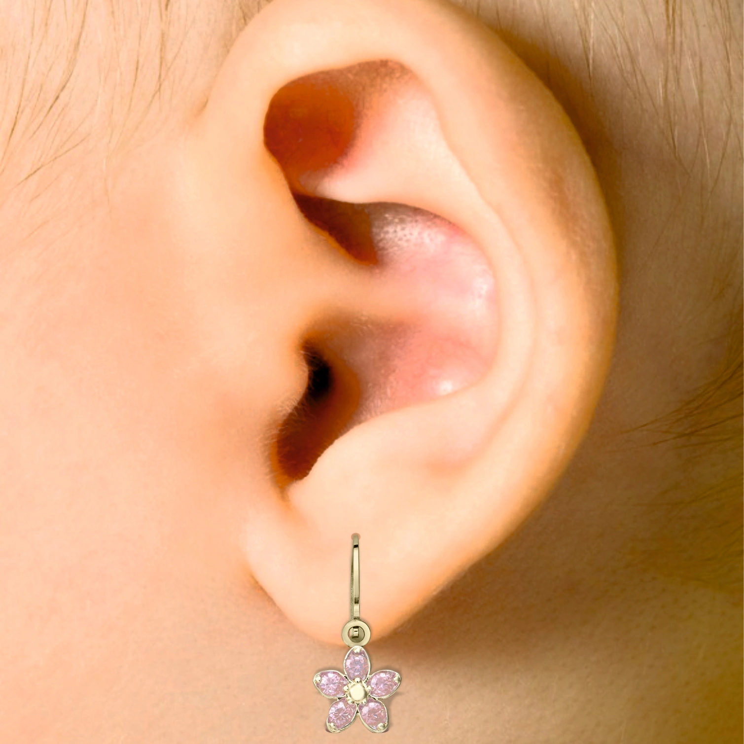 Cercei 80% Aur Pur - imagine 5