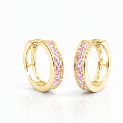 Cercei rotunzi pentru fete