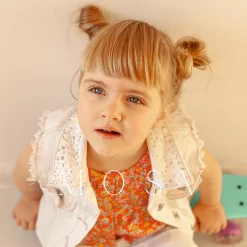 Alternative view of Cercei copii, 80% Aur Pur, tortițe cu închidere frontală