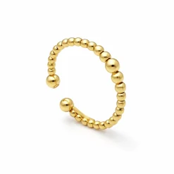 Inel reglabil pentru fete, aur 14 KT